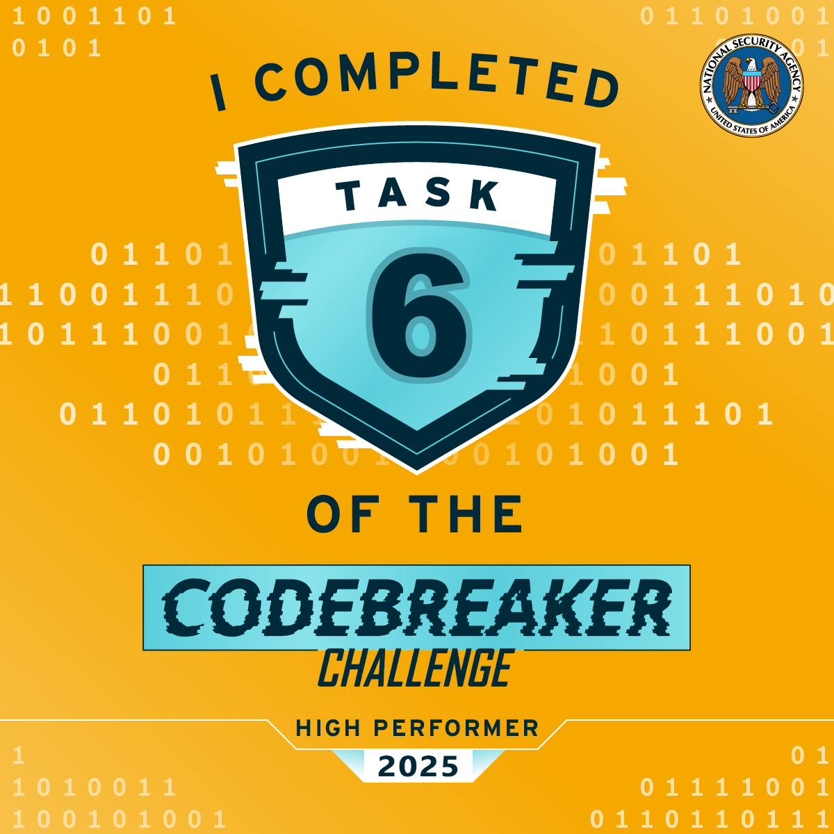 Task 6 Badge